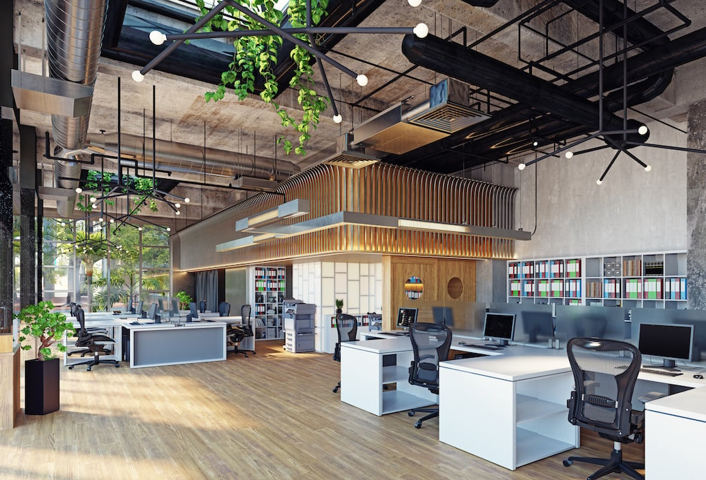 Modern Office Space Design 